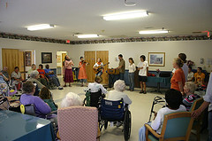 Music show nursing home